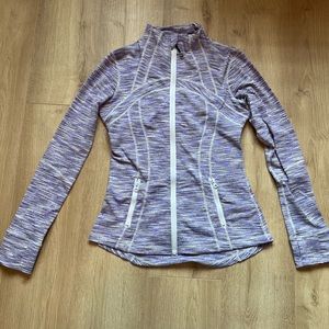 Purple Lululemon Zip Up Jacket Sz 8